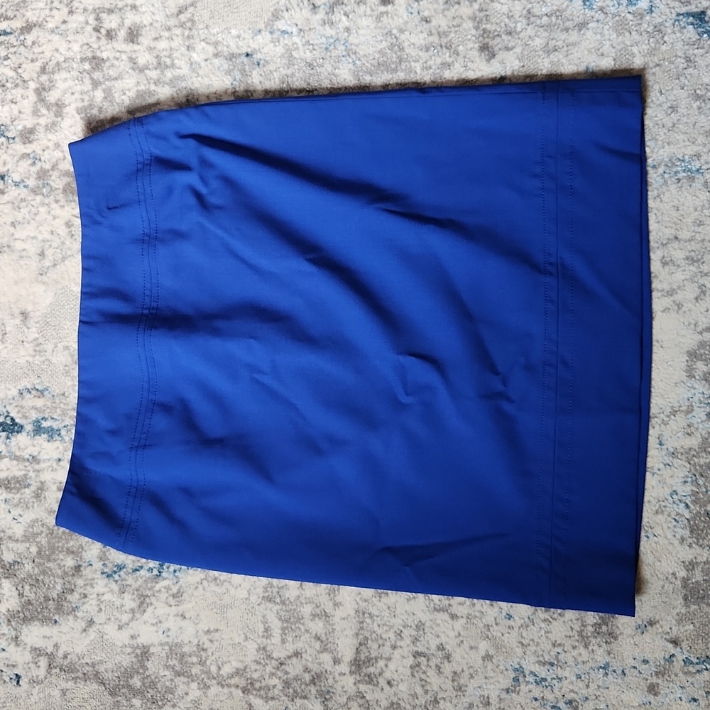 Pendleton‎ Women's Size 10 Wool Spandex Navy Blue Skirt